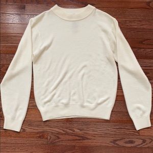 Cream sweater